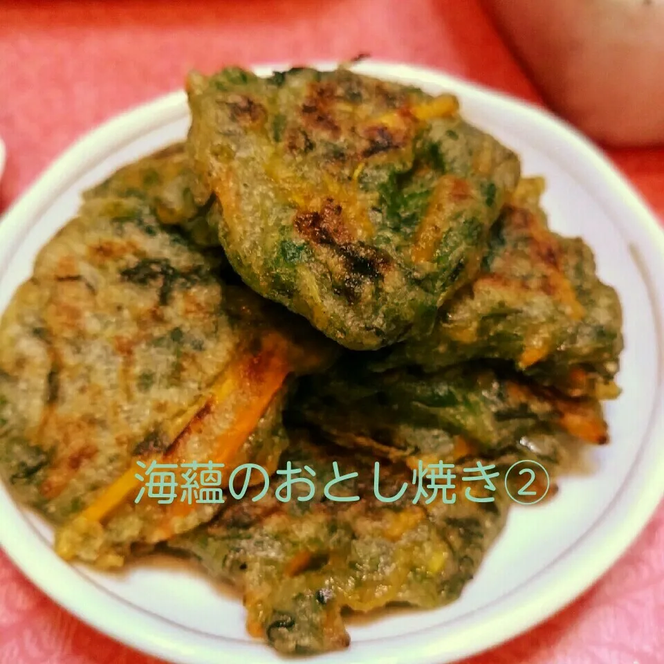 もっちもち！海蘊と豆腐のおとし焼き②バージョンアップ|@きなこさん