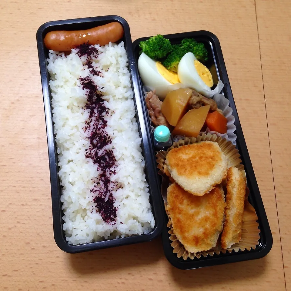 Snapdishの料理写真:オット弁当0619|hisakoさん