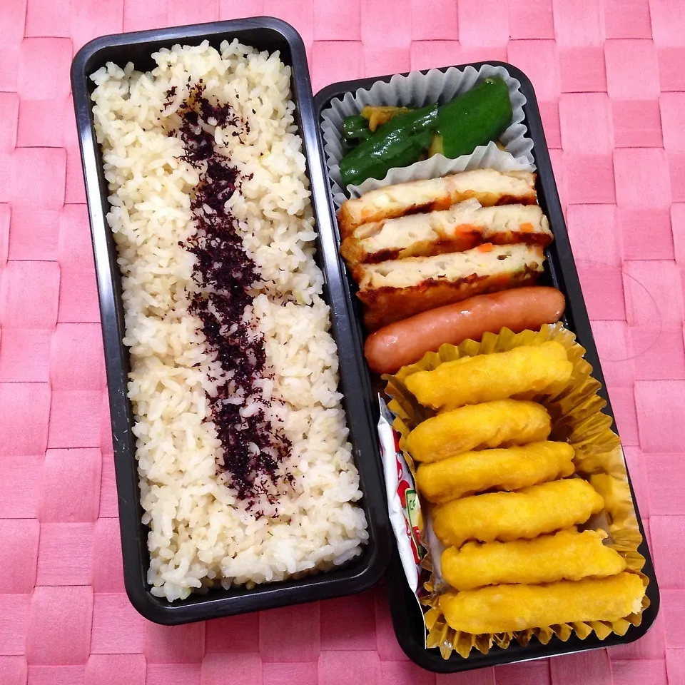 Snapdishの料理写真:オット弁当0416|hisakoさん