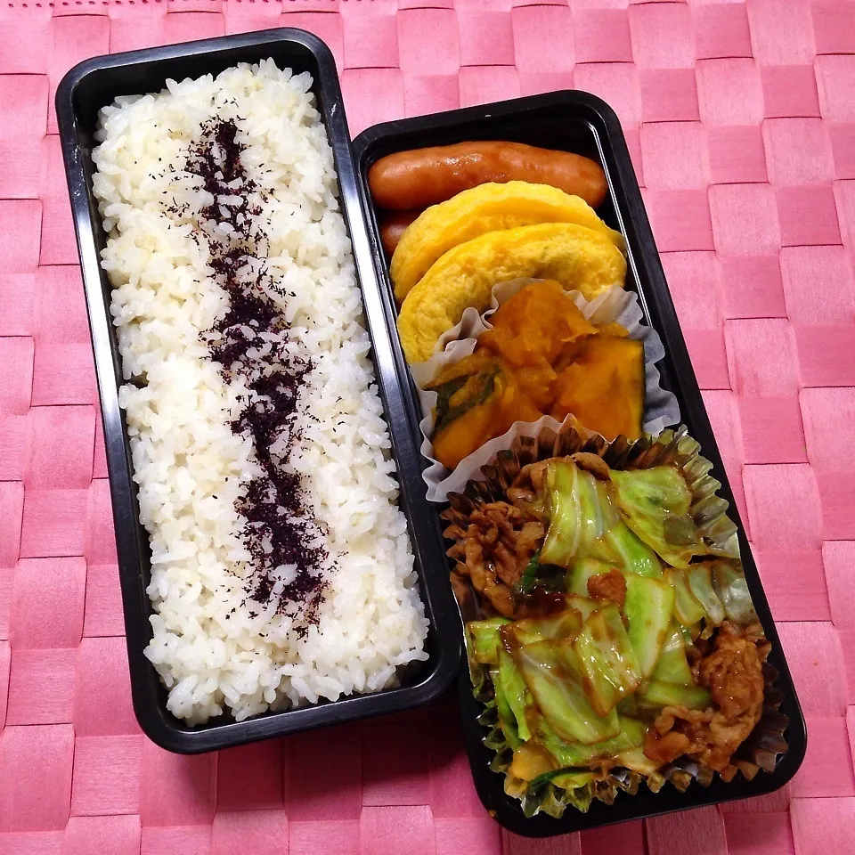 Snapdishの料理写真:オット弁当0413|hisakoさん