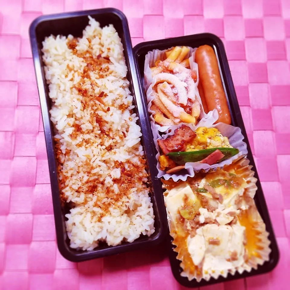 Snapdishの料理写真:オット弁当0408|hisakoさん