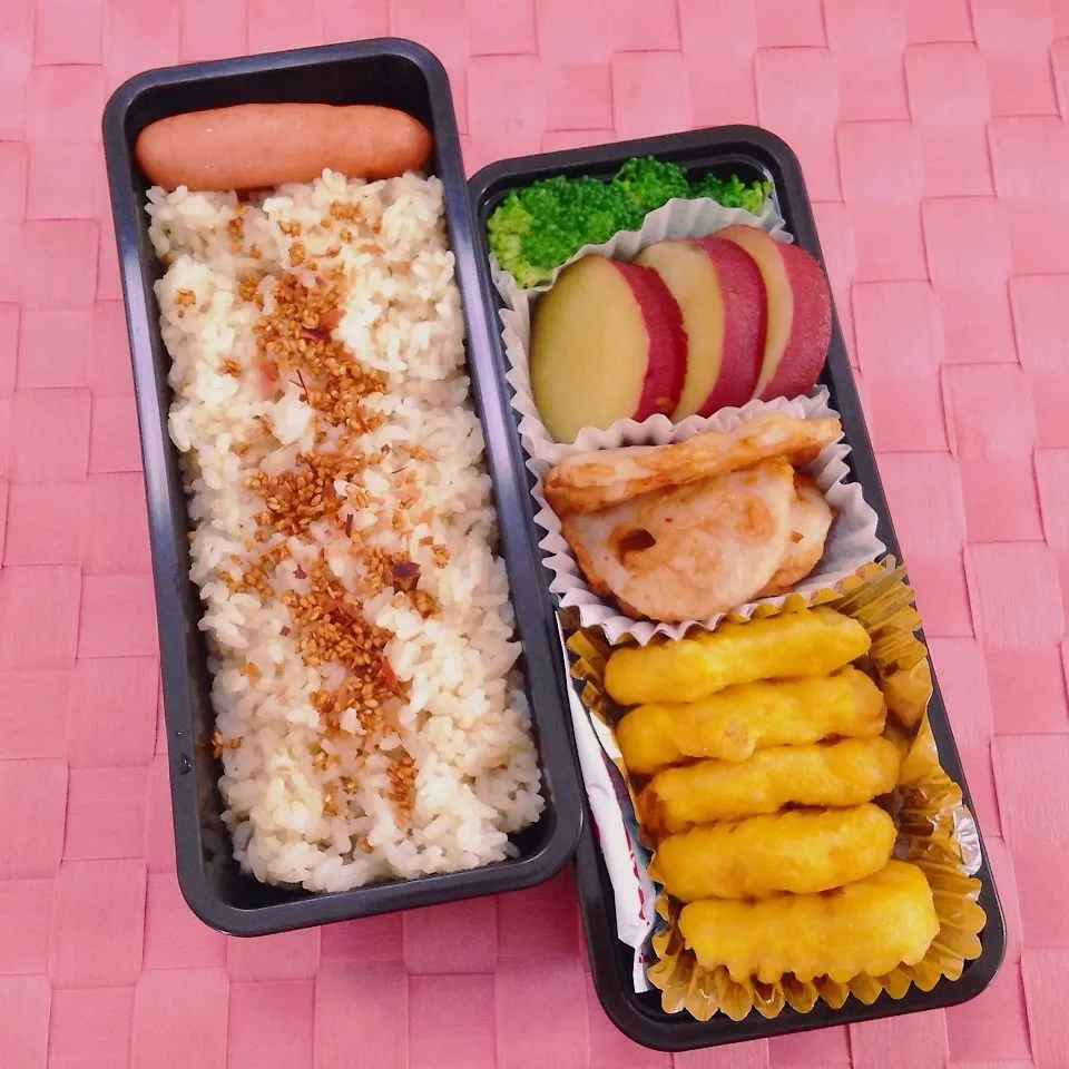 Snapdishの料理写真:オット弁当0331|hisakoさん