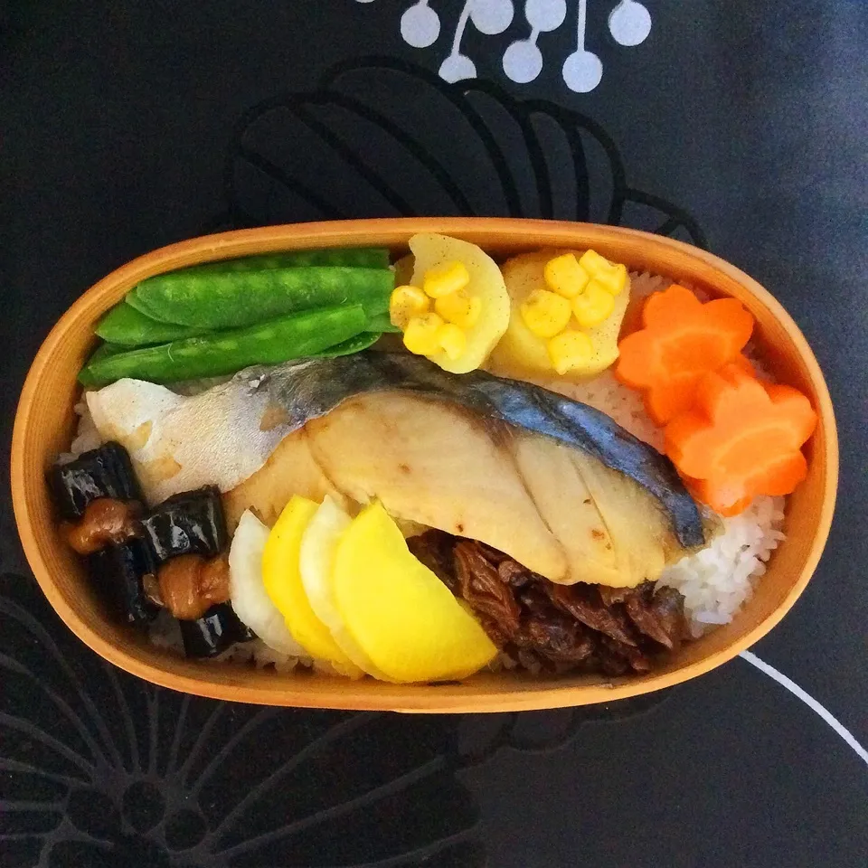 Snapdishの料理写真:今日の寺子屋弁当🍱|菊乃ちゃんさん