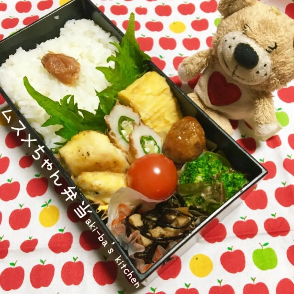 我が家のお弁当：ささみのピカタ|アキーバさん