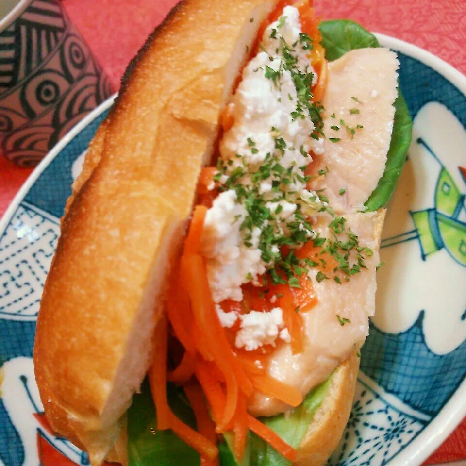 塩パンサンド|@きなこさん