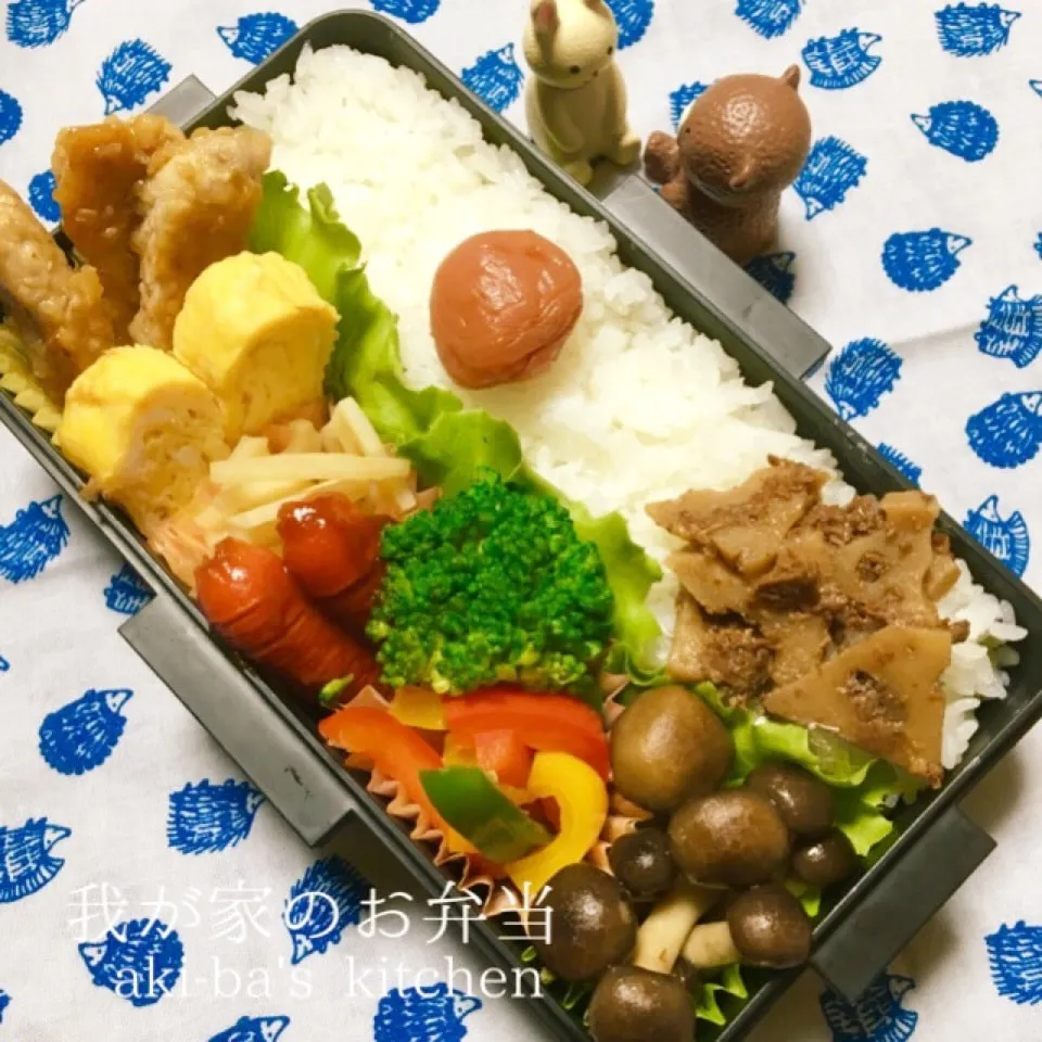 我が家のお弁当:さゆりんの青じそポークソテー|アキーバさん