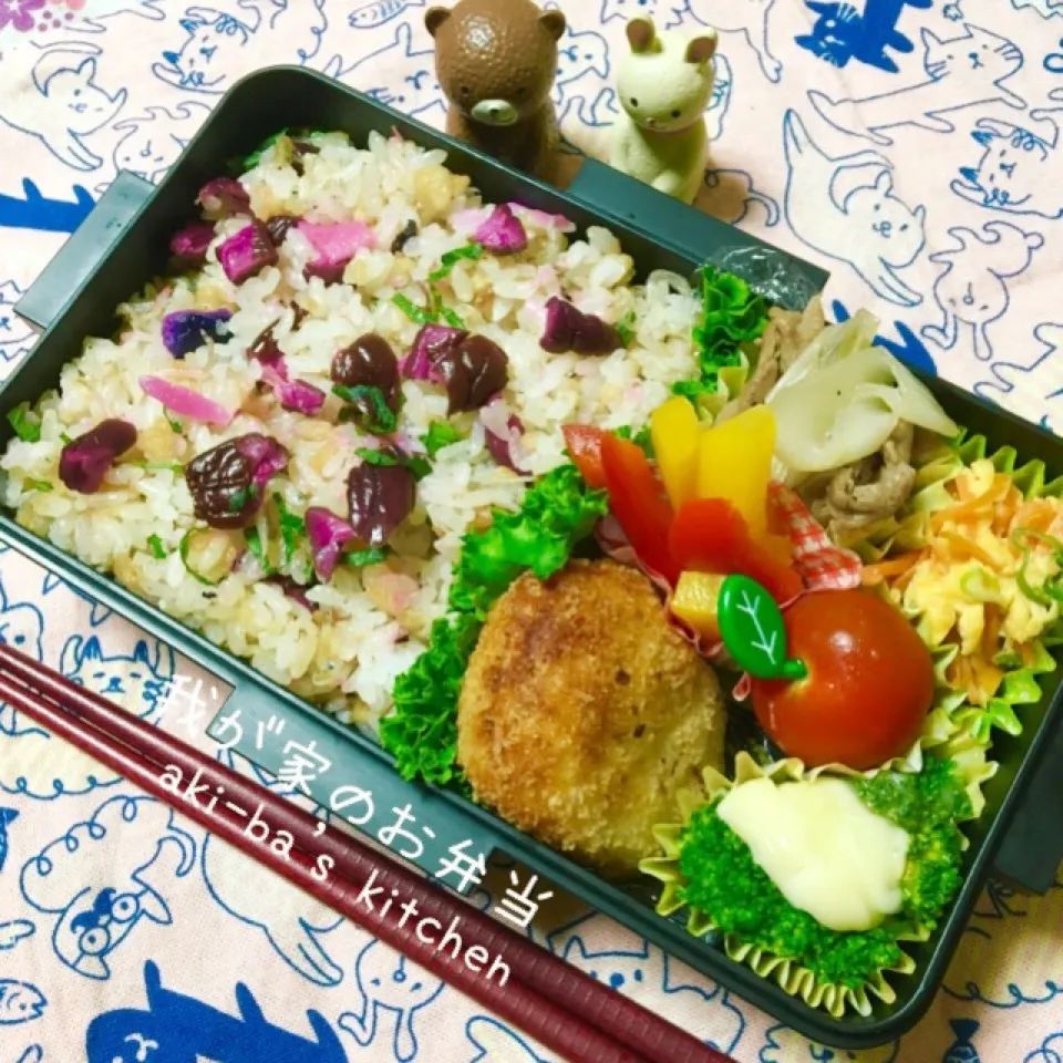 我が家のお弁当:orimamaのたぬきご飯|アキーバさん