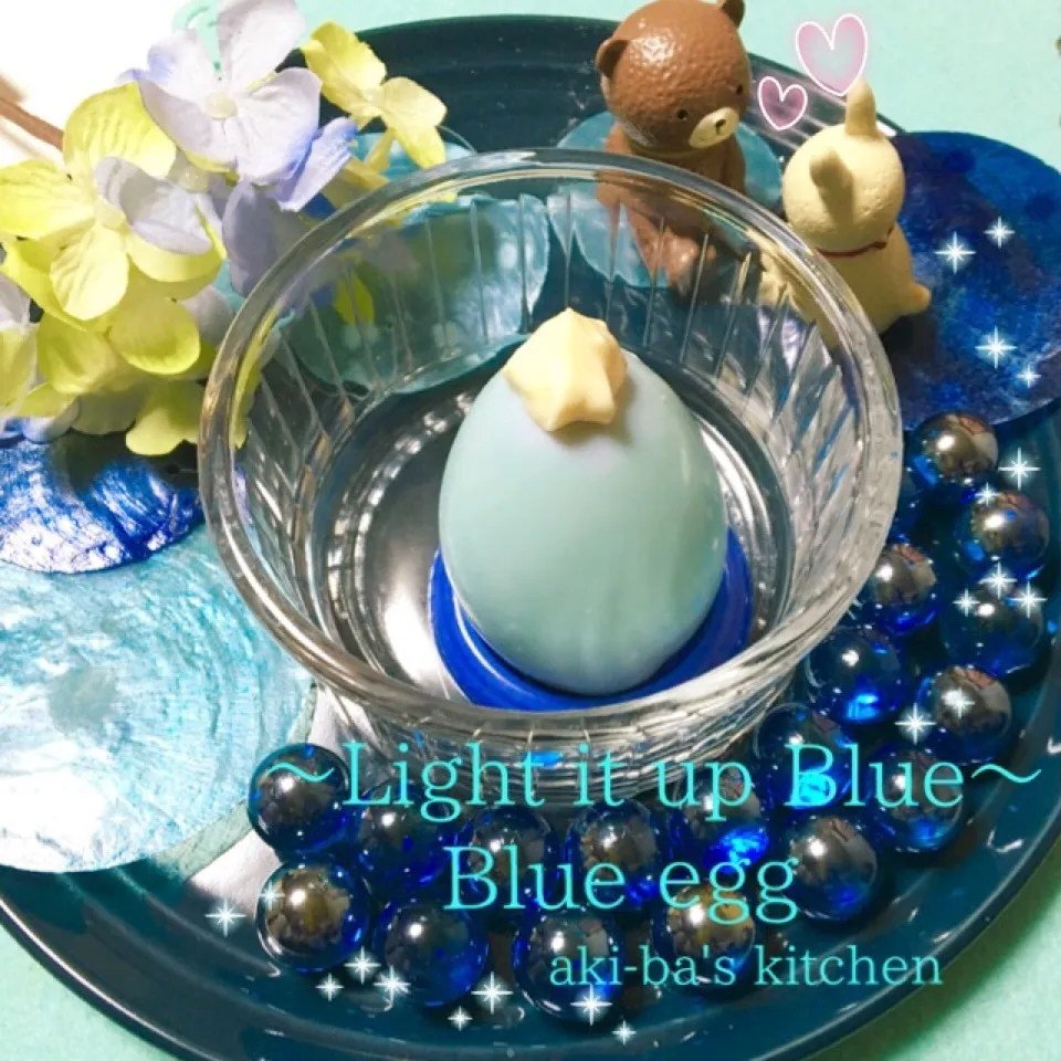 〜Light it up Blue〜青い光で包まれますように|アキーバさん