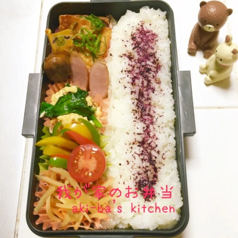 我が家のお弁当(((;╥﹏╥;)))|アキーバさん