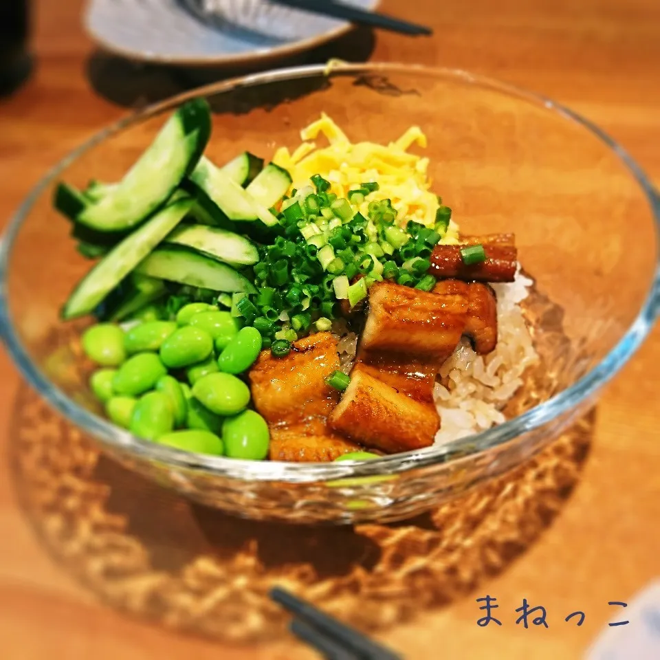 お疲れあなご丼|こはくさん