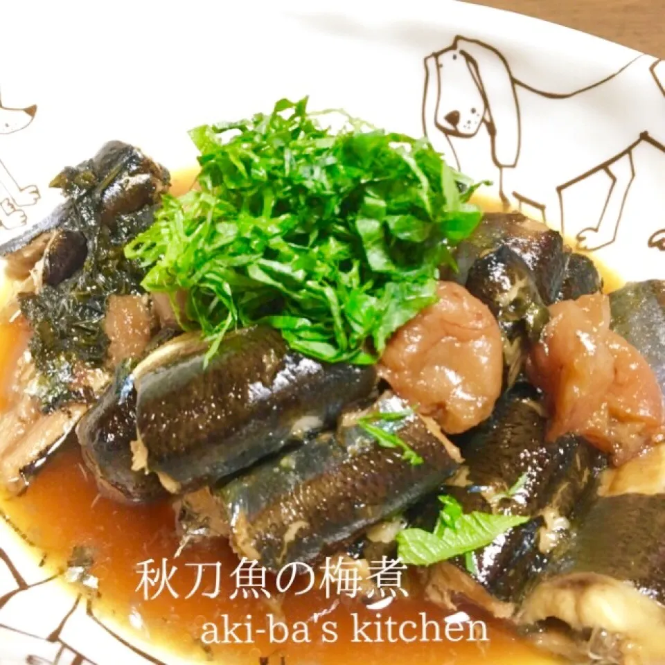 つるちゃんハピバだったのねぇ〜秋刀魚の梅煮をどうぞ〜❤️|アキーバさん