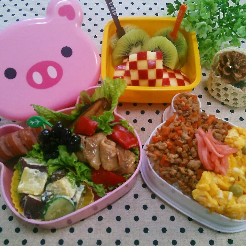 Snapdishの料理写真:＊～＊お弁当＊～＊|モゥモゥパラダイスさん