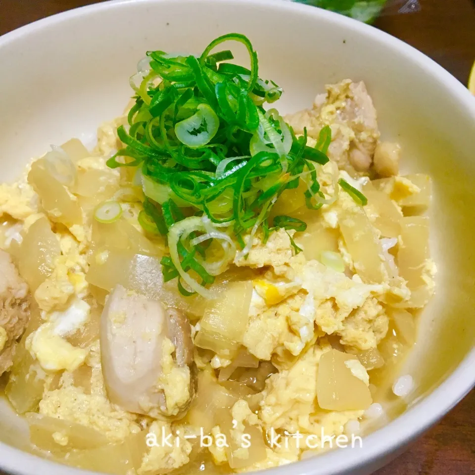 我が家の手抜き親子丼🌻いよいよ明日夏のジャー倶楽部だよ🌻|アキーバさん