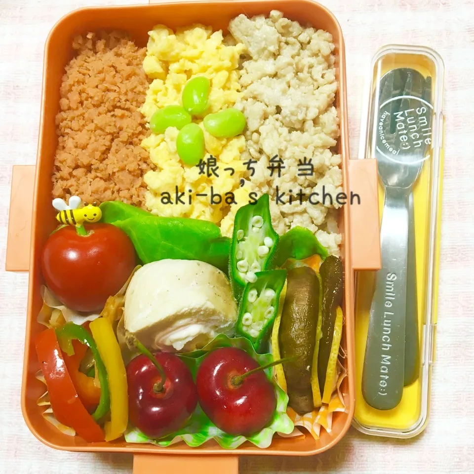 我が家のお弁当〜(´,,・ω・,,｀)|アキーバさん