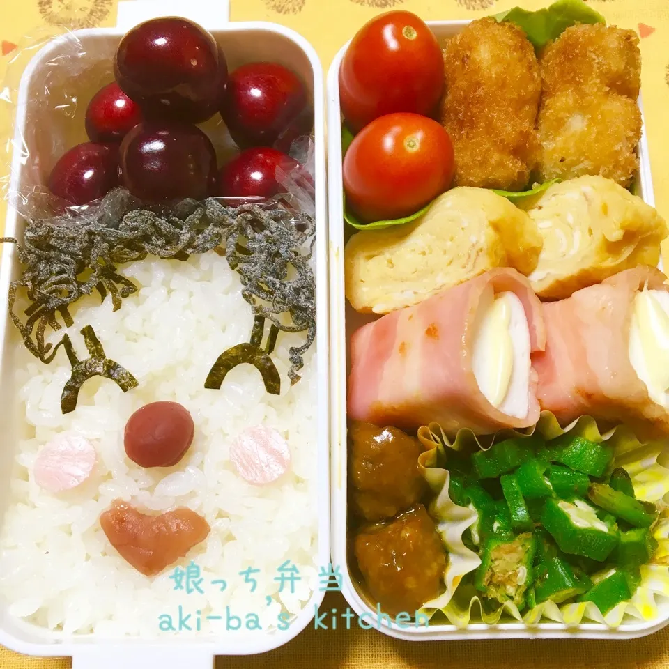 Snapdishの料理写真:我が家のお弁当(﹡ˆᴗˆ﹡)|アキーバさん