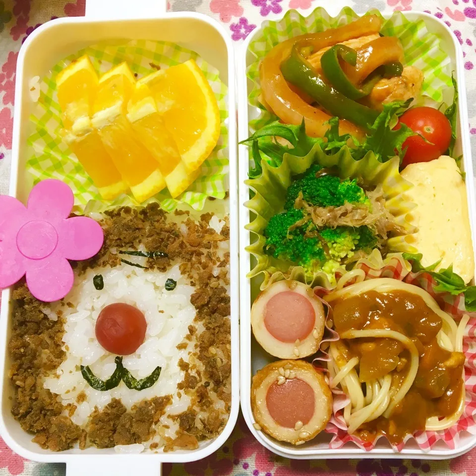 我が家のお弁当(﹡ˆᴗˆ﹡)ライオン猿|アキーバさん