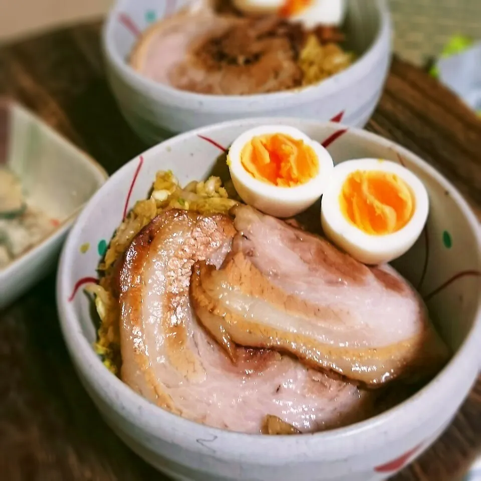 チャーシュー丼|こはくさん