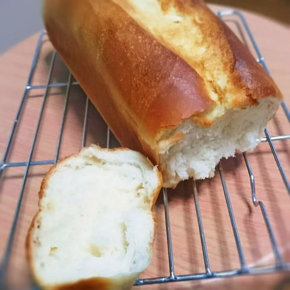 まねっこ、ペコちゃんのあそこのプレミアム食パン|こはくさん