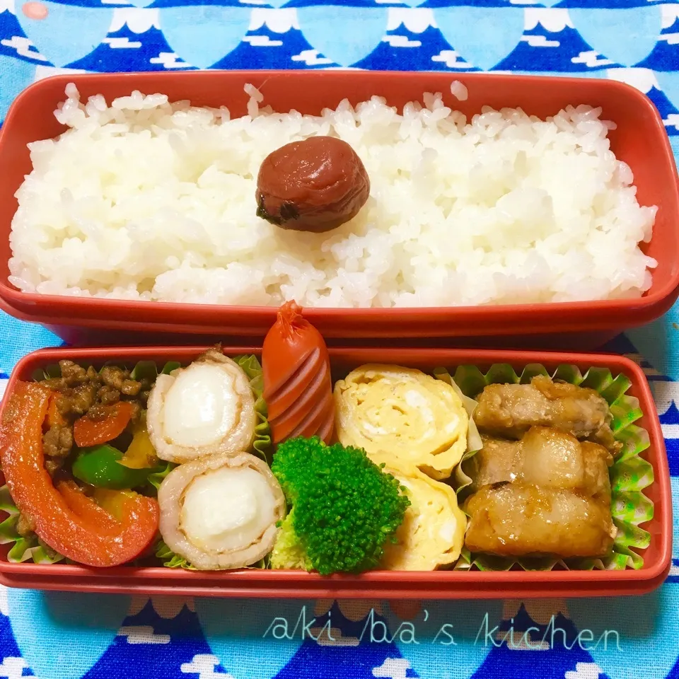 旦那さんだけ弁当꒰*´艸｀*꒱|アキーバさん