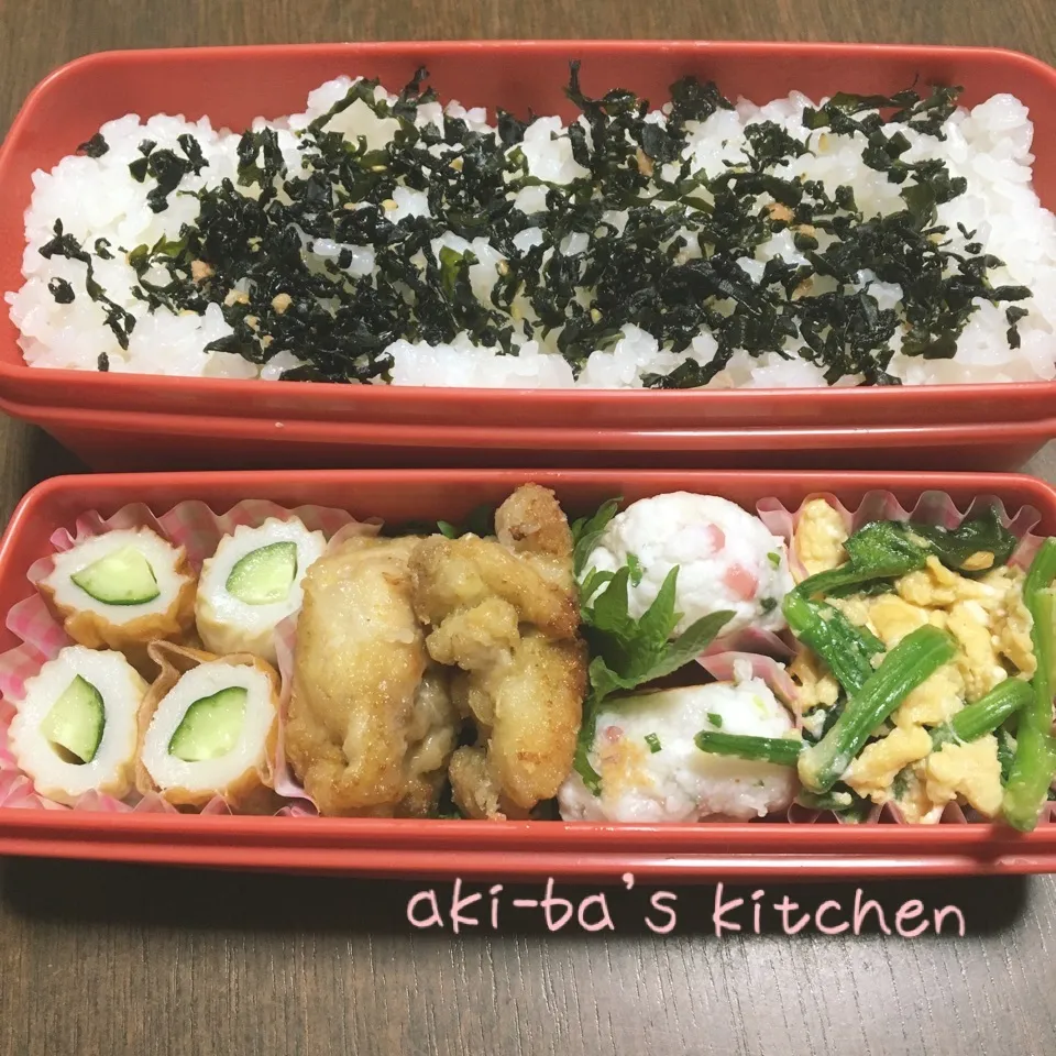 旦那さんだけ弁当꒰*´艸｀*꒱|アキーバさん