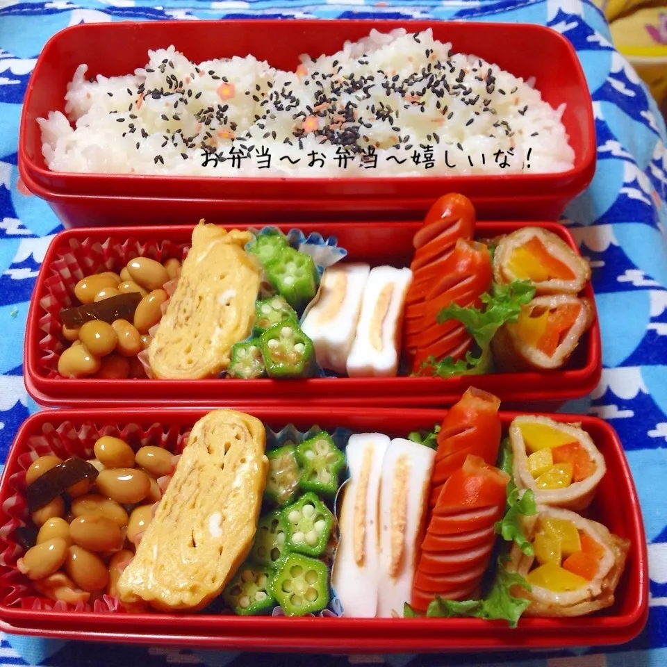 我が家のお弁当٩̋(๑˃́ꇴ˂̀๑)|アキーバさん