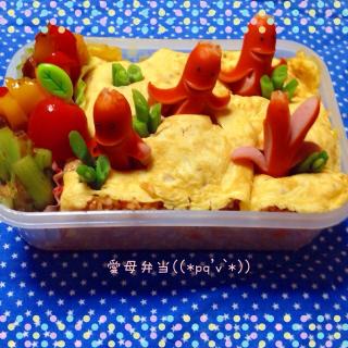 オムライス 子供のお弁当のレシピと料理アイディア112件 Snapdish スナップディッシュ