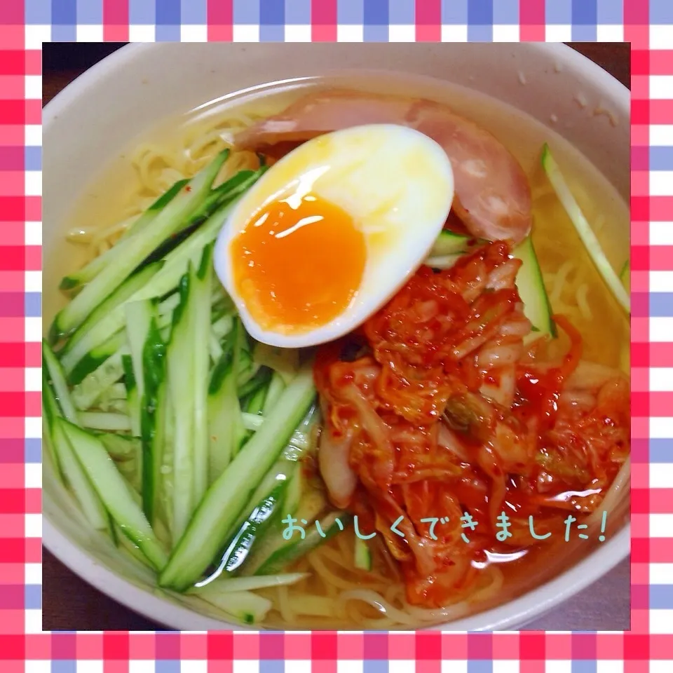 お店の味をお家で…冷たいラーメン(๑′ᴗ‵๑)|アキーバさん