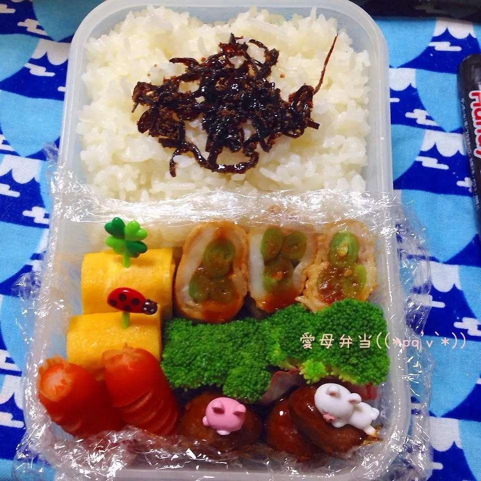 愛母弁当(﹡ˆᴗˆ﹡)超特急編|アキーバさん