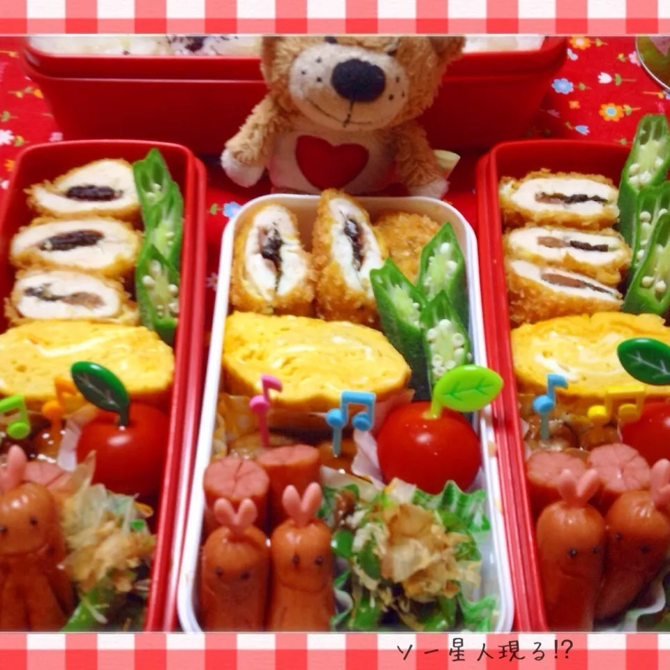 我が家のお弁当◡̈♥︎|アキーバさん