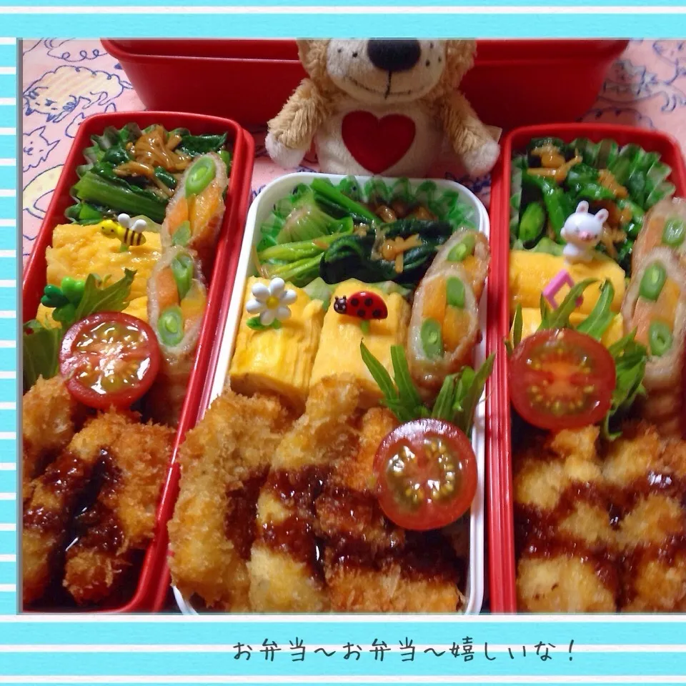 我が家のお弁当◡̈♥︎|アキーバさん