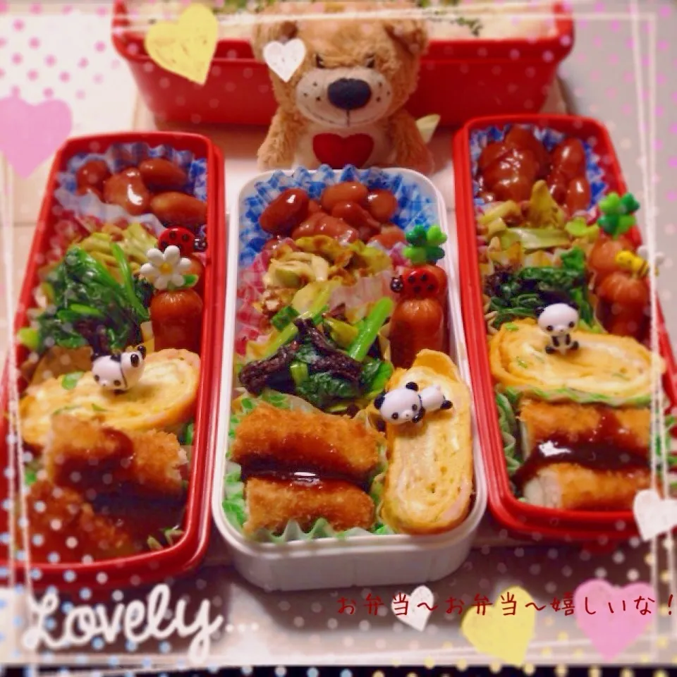 我が家のお弁当◡̈♥︎|アキーバさん