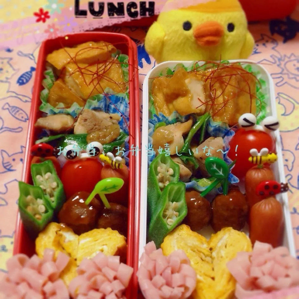 我が家のお弁当◡̈♥︎|アキーバさん