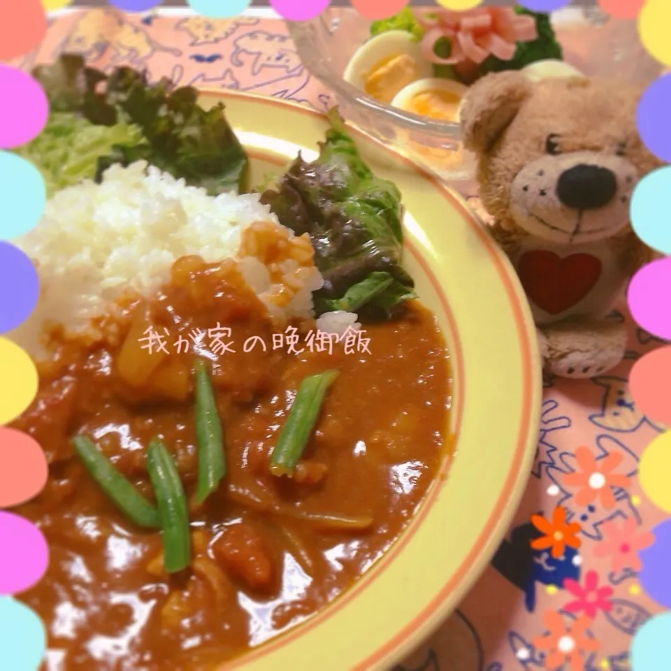 我が家の晩御飯◡̈♥︎|アキーバさん