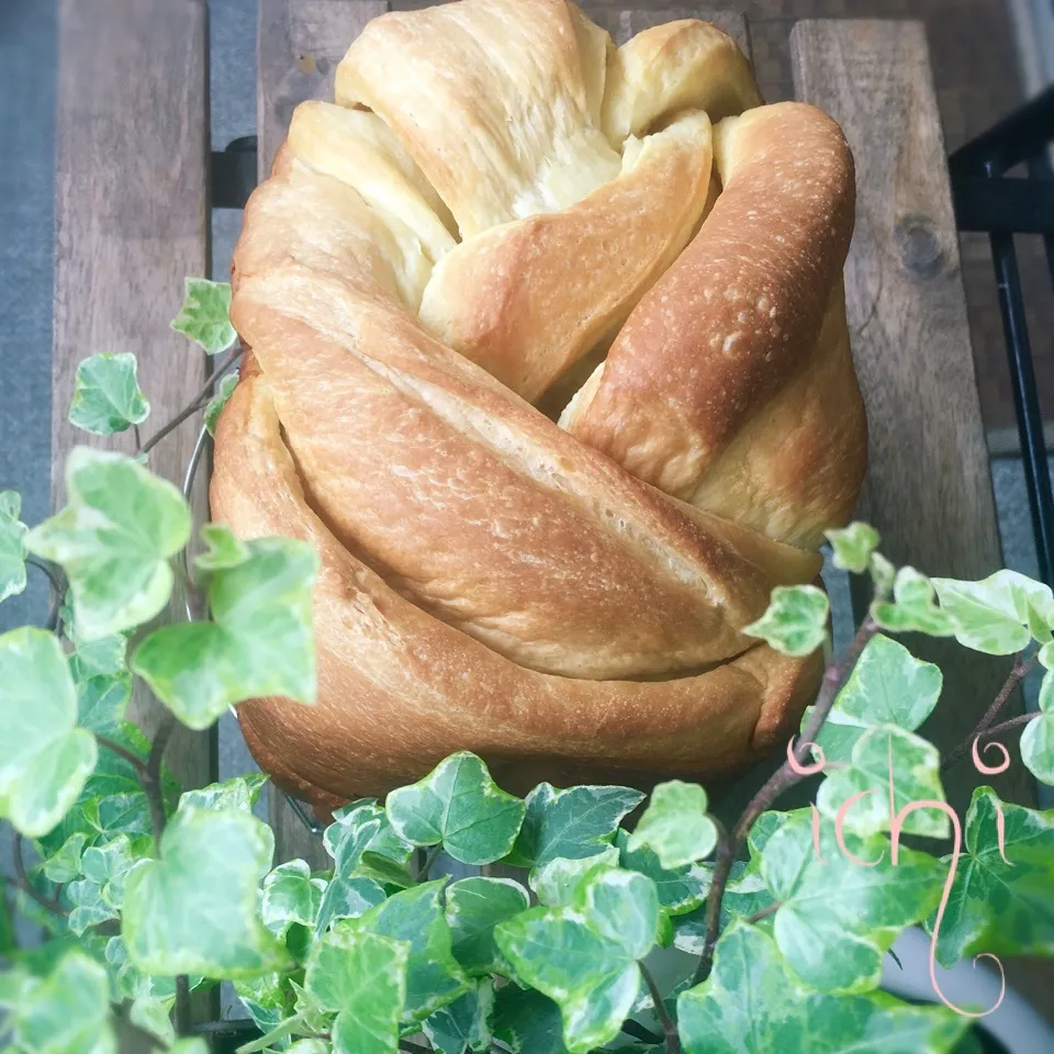 折り込まずにデニッシュ風食パン|いちさん