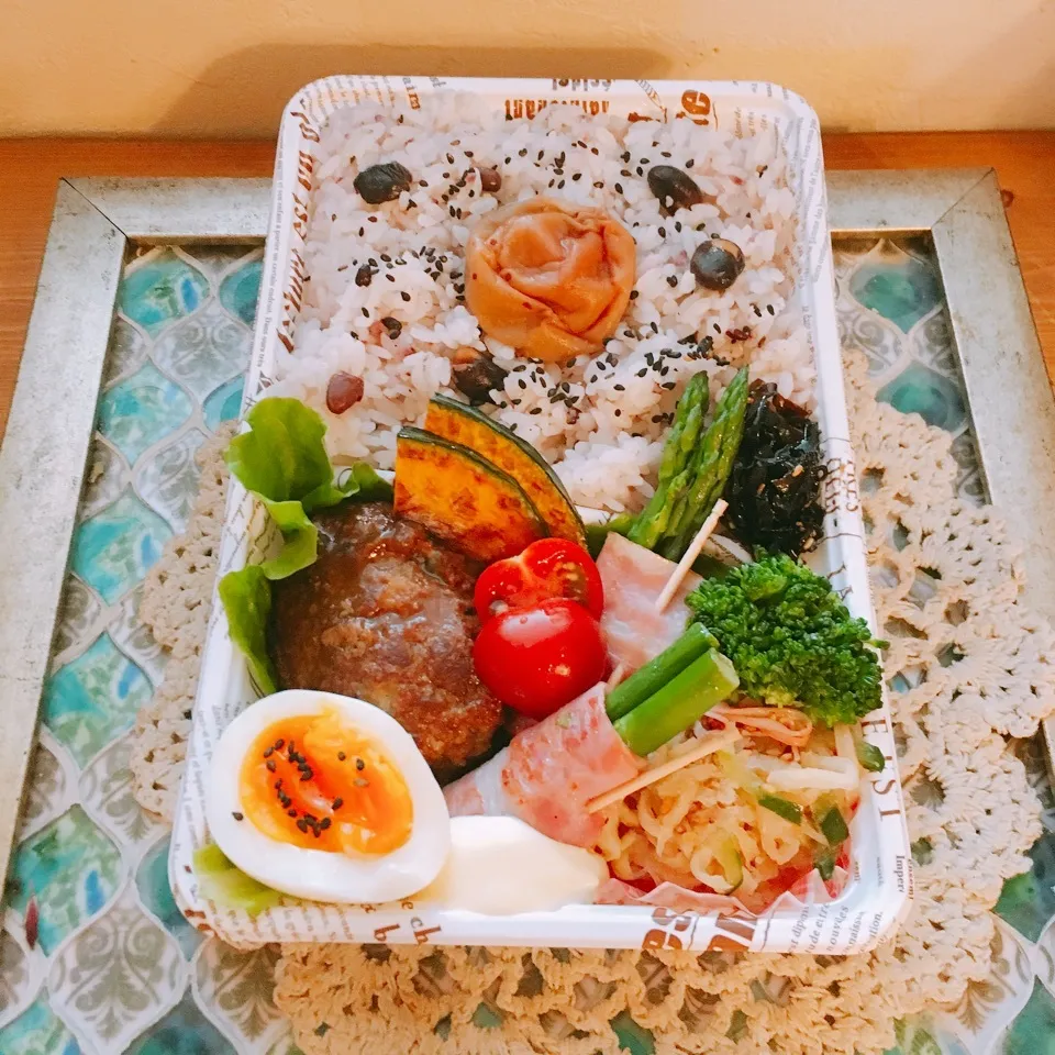 Snapdishの料理写真:十八穀ごはん弁当❣️|りこ2さん