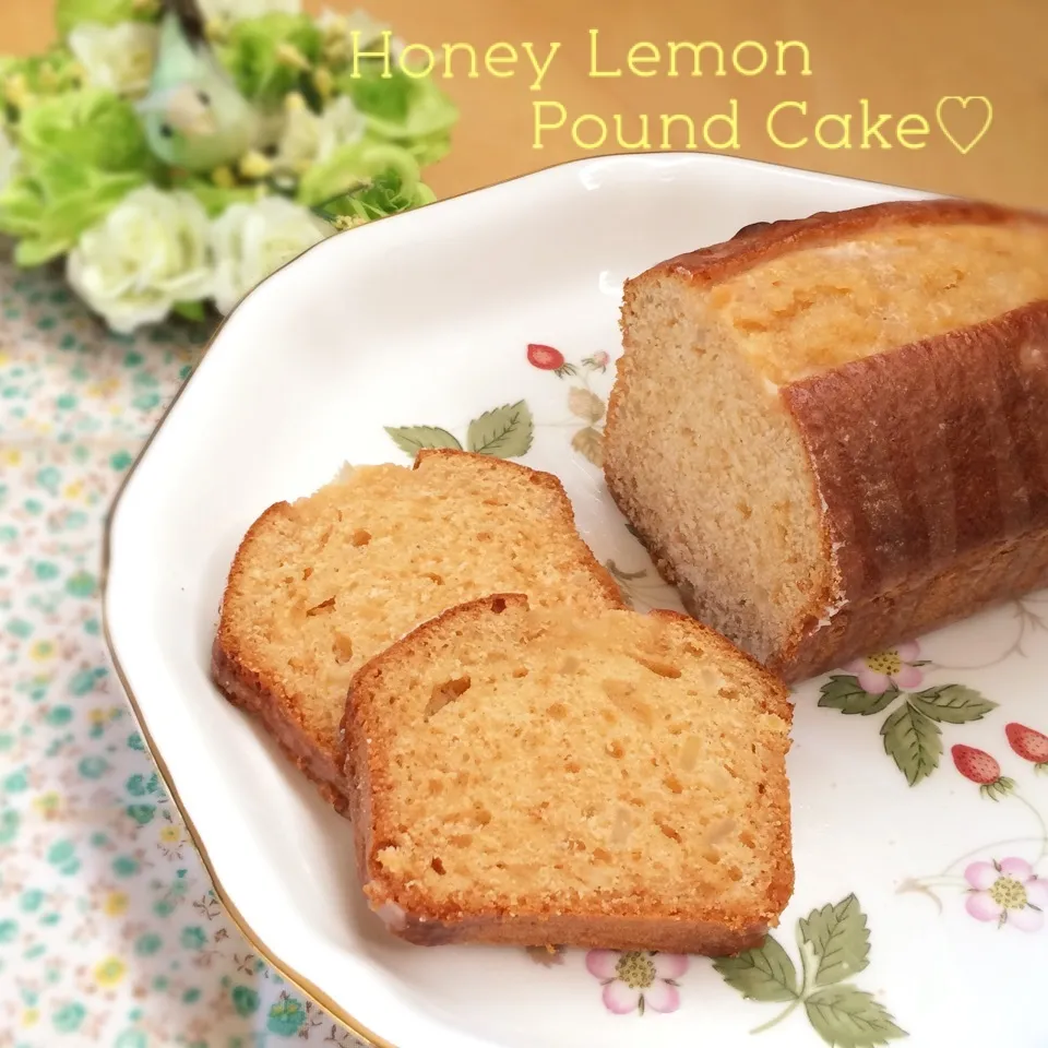 はちみつレモンパウンドケーキ|まおさん
