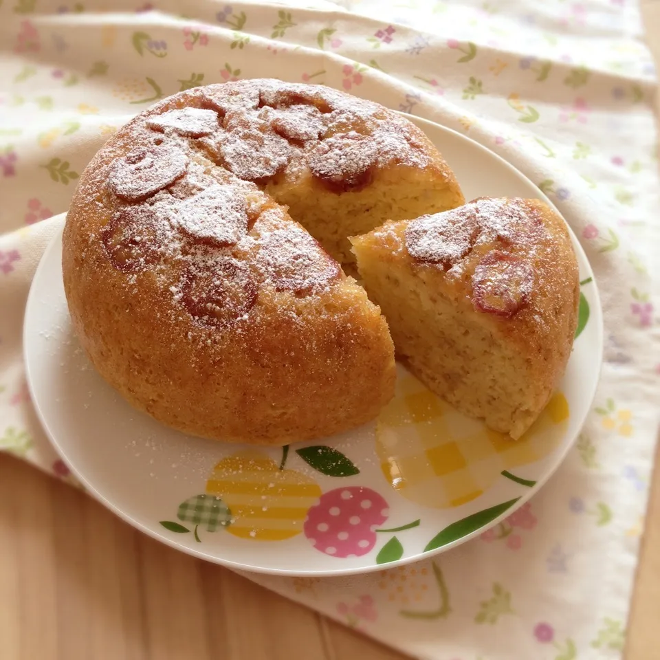 炊飯器で♪カラメルバナナケーキ|まおさん