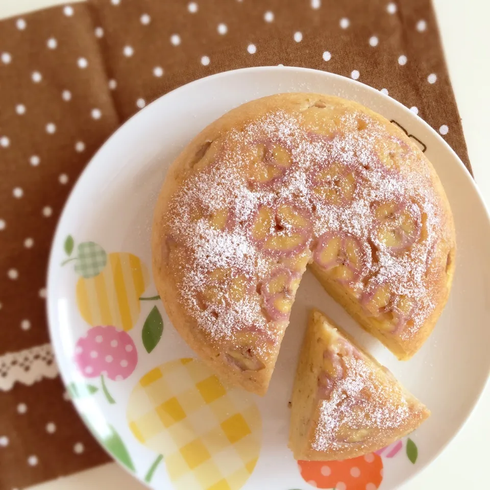 炊飯器で♪バナナのカラメルケーキ|まおさん