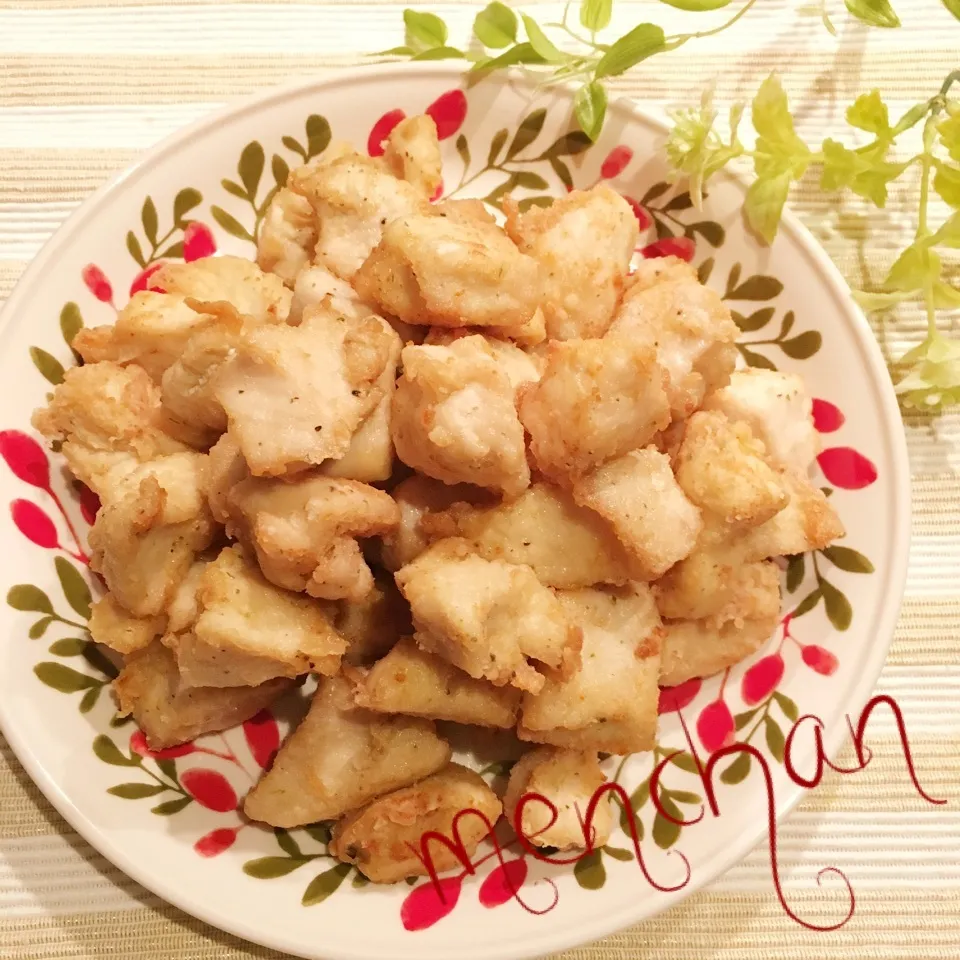 むね肉やわらか♡レモンハーブマヨ唐揚げ♡|めんちゃんさん