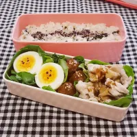 Snapdishの料理写真:本日のお弁当。|ゆみころさん