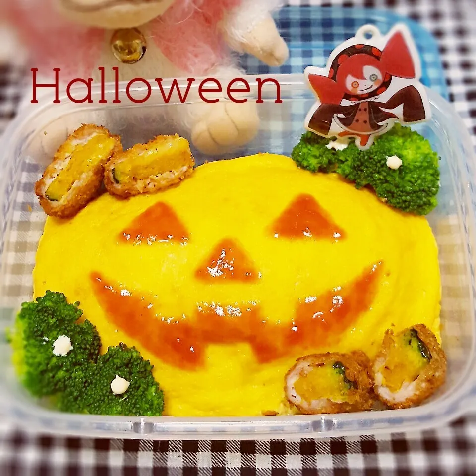 Snapdishの料理写真:ハロウィンオムライス☆|ゆみころさん