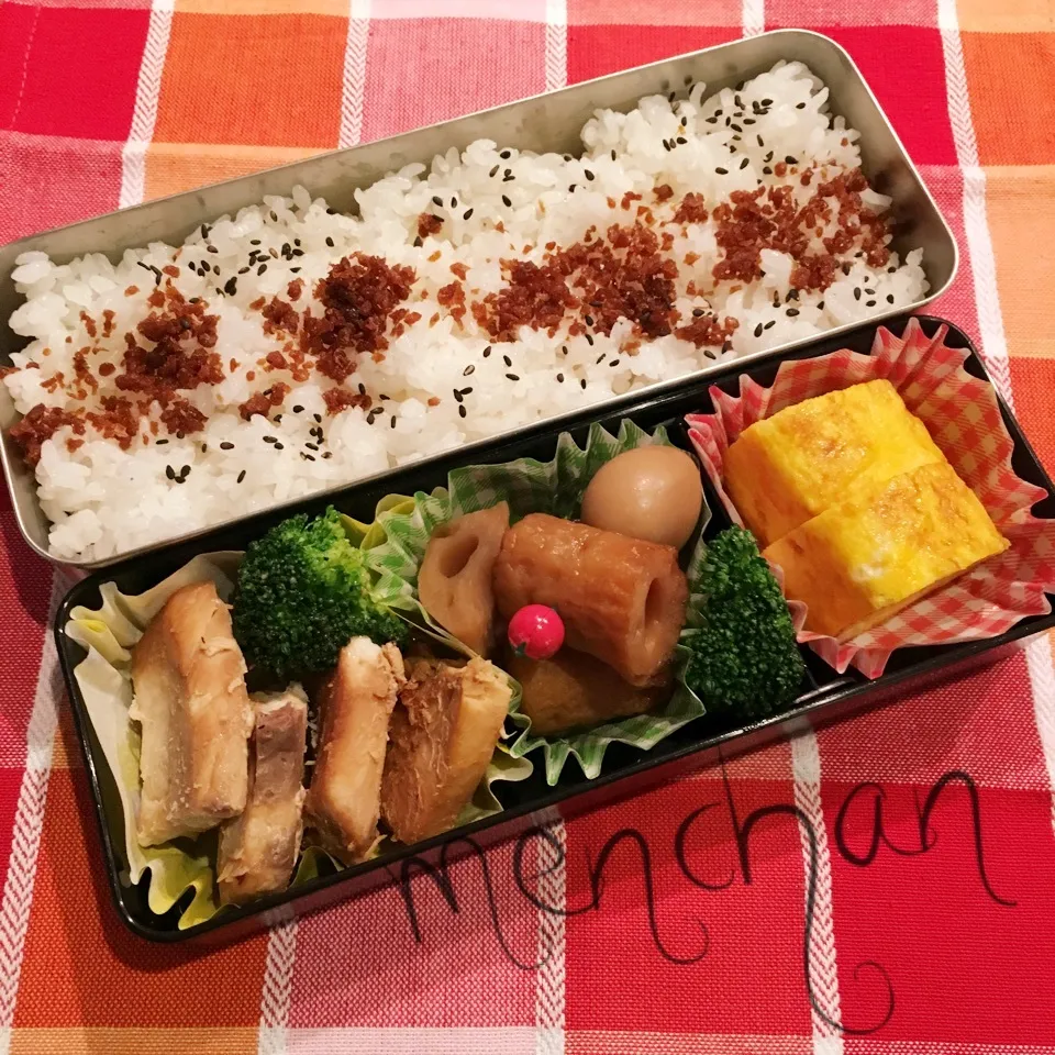 Snapdishの料理写真:ご飯大盛り和風弁当♡|めんちゃんさん