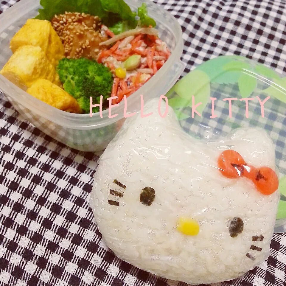 Snapdishの料理写真:キティちゃんべんと。|ゆみころさん