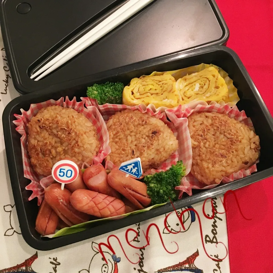 Snapdishの料理写真:取り急ぎ弁当^_^;|めんちゃんさん