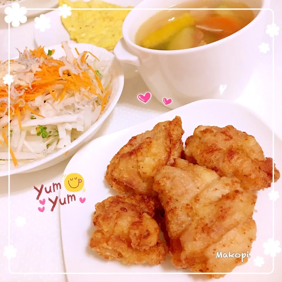 夕飯 (^-^)♡|まこぴ～♪さん