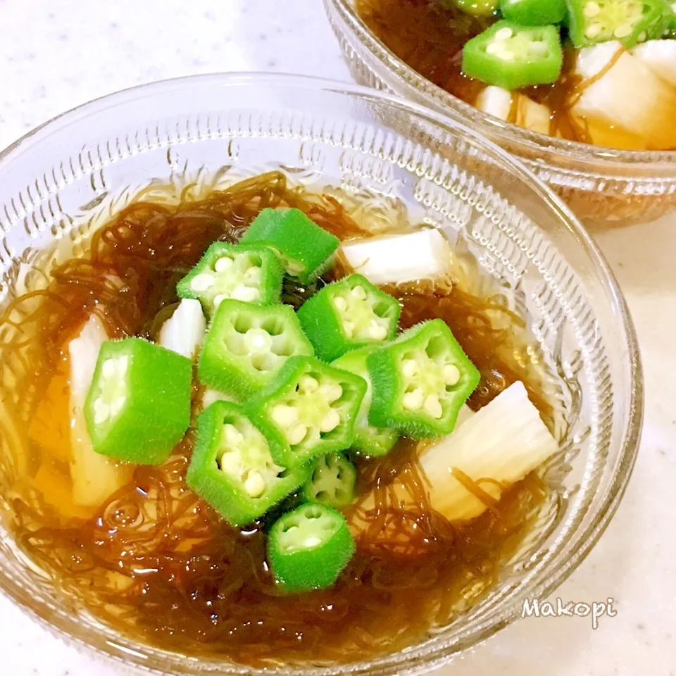 もずくの酢の物 (^-^)♪|まこぴ～♪さん