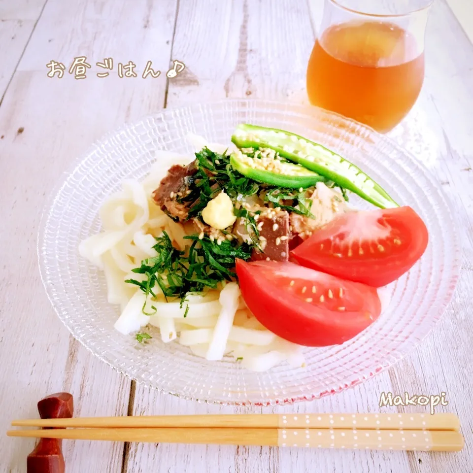 鯖缶を使った☺︎お昼ごはん①♪|まこぴ～♪さん