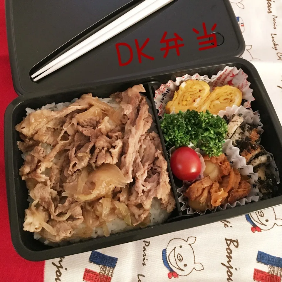 高校男子豚ど〜ん弁当(＾ー^)ノ|めんちゃんさん