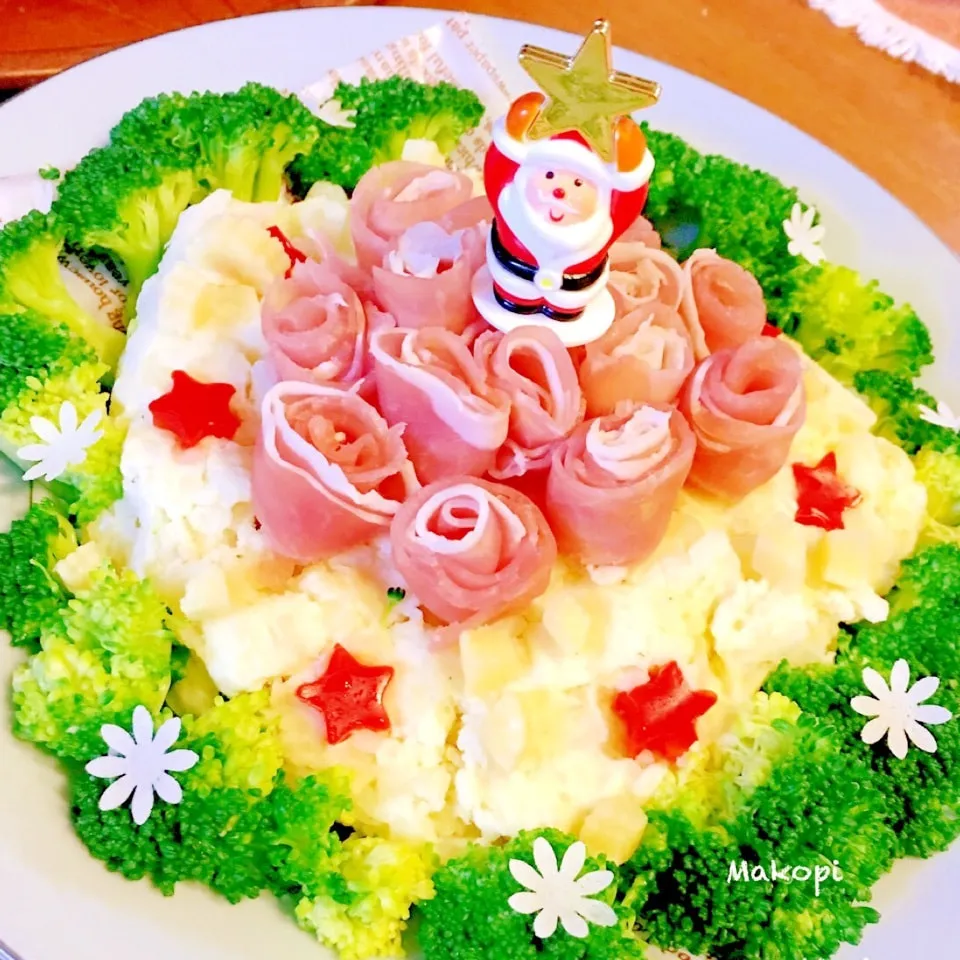 Snapdishの料理写真:2017☆クリスマス☆ポテトサラダ🥗|まこぴ～♪さん