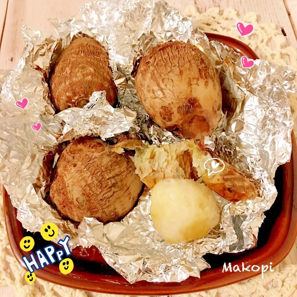 里芋のオーブン焼き (^-^)♡|まこぴ～♪さん